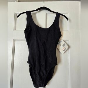 Catalina Vintage Black One Piece Swimsuit NWT